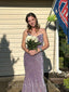 Elegant Sweatheart Strapless Mermaid Long Prom Dress,PD23