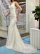 Sparkly Sequins One-Shoulder Mermaid Long Wedding Dress, WD220