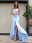 Elegant V-neck Split Side Mermaid Long Prom Dress,Evening Dress,PD276