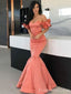 Sexy Off-Shoulder Strapless Mermaid Long Prom Dress,Evening Dress,PD278
