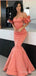 Sexy Off-Shoulder Strapless Mermaid Long Prom Dress,Evening Dress,PD278