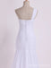 Elegant White One Shoulder Mermaid Long Prom Dress,Evening Dress,PD283