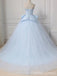 Luxury Sweatheart Strapless A-line Long Prom Dress,Evening Dress,PD286