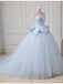 Luxury Sweatheart Strapless A-line Long Prom Dress,Evening Dress,PD286