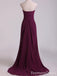 Elegant Sweatheart Strapless A-line Long Prom Dress,Evening Dress,PD287