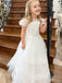 Sweet Flower Girl A-line Dress, Cute Flower Girl Dress, FGD04