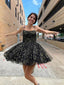 Lovely Spaghetti Strap A-line Short Mini Homecoming Dress,  HD30