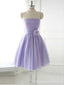 Elegant Strapless A-line Short Mini Homecoming Dress,  HD243