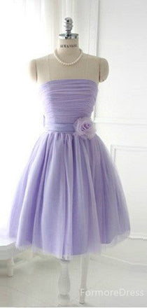 Elegant Strapless A-line Short Mini Homecoming Dress,  HD243