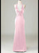 Elegant V-neck Halter Mermaid Long Prom Dress,Evening Dress,PD310