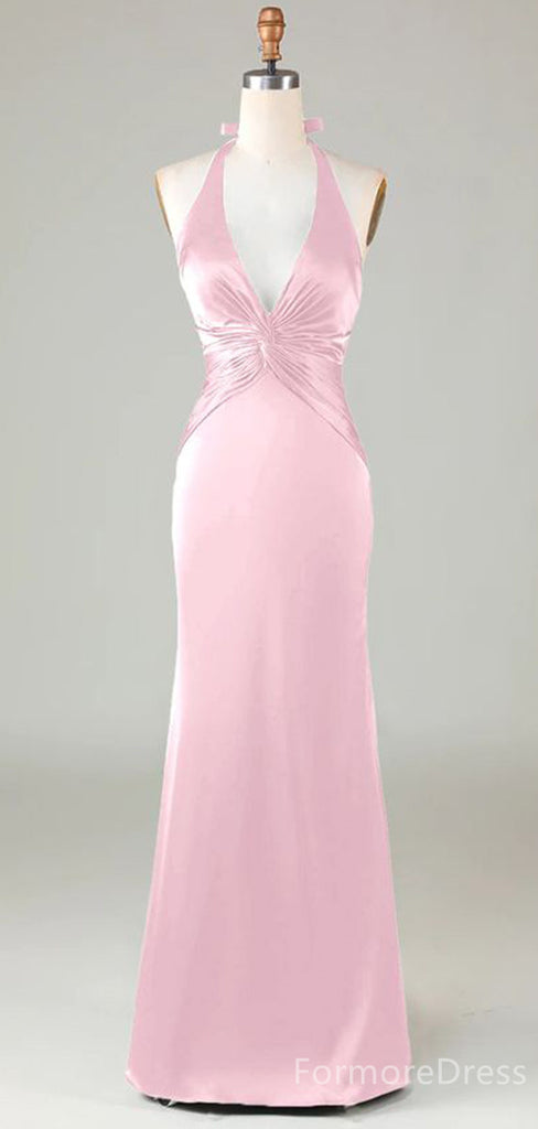 Elegant V-neck Halter Mermaid Long Prom Dress,Evening Dress,PD310