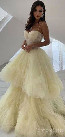 Gorgeous Sweatheart Spaghetti Strap A-line Long Prom Dress,PD318