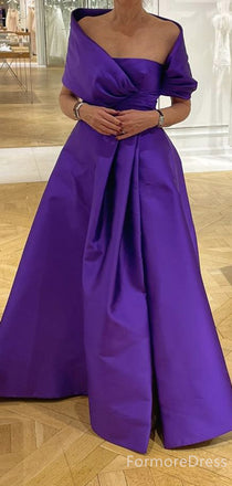 Elegant Strapless A-line Long Prom Dress,PD321