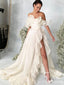 Elegant Strapless Mermaid Long Wedding Dress,  WD41