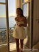 Elegant Strapless A-line Short Mini Homecoming Dress,  HD31