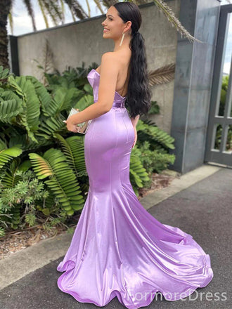 Elegant Sweatheart Strapless Mermaid Long Prom Dress,PD339