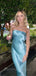 Elegant  Strapless A-line Sleeveless Long Prom Dress,PD08