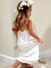 Simple Spaghetti Strap A-line Long Flower Girl Dress,  FGD57