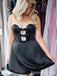 Elegant Sweatheart Strapless A-line Short Mini Homecoming Dress,  HD250