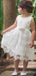 Popular Sleeveless Lace A-line Long Flower Girl Dress,  FGD60