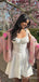 Elegant Spaghetti Strap A-line Short Mini Homecoming Dress,  HD263