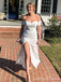 Elegant Sweatheart Off-Shoulder Strapless Mermaid Long Prom Dress,PD350