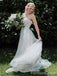 Elegant Strapless Mermaid Long Wedding Dress,  WD49