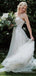 Elegant Strapless Mermaid Long Wedding Dress,  WD49