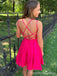Unique Style A-line Short Mini Homecoming Dress,  HD267