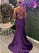 Elegant Sweatheart Spaghetti Strap Mermaid Long Prom Dress,PD358