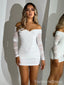 Elegant V-neck Off-Shoulder Strapless Short Mini Homecoming Dress,  HD273