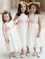 Elegant Sleeveless Lace A-line Long Flower Girl Dress,  FGD68