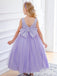 Elegant Sleeveless A-line Long Flower Girl Dress,  FGD72